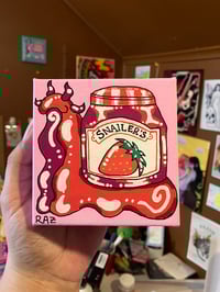 Strawberry Jam Snail Painting