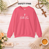 Image 7 of Faith Over Fear Crewneck Sweatshirt