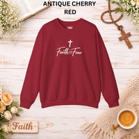 Image 11 of Faith Over Fear Crewneck Sweatshirt