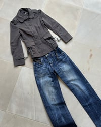 Image 9 of MARC JACOBS BROWN STRINGY JACKET