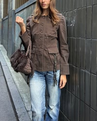 Image 1 of MARC JACOBS BROWN STRINGY JACKET