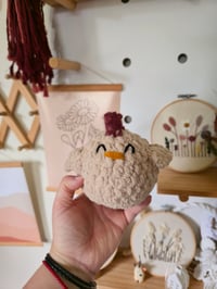 Image 2 of Handmade crochet plush chicken