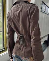 Image 12 of MARC JACOBS BROWN STRINGY JACKET