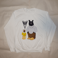Image 1 of 90 Crewneck / White