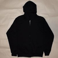 Image 1 of Big Logo Zip Hoodie / Black