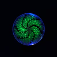 Image 1 of UV Spiral Dot Implosion Marble