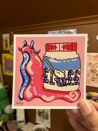 Image 1 of Fluff Snail Prints + Stickers