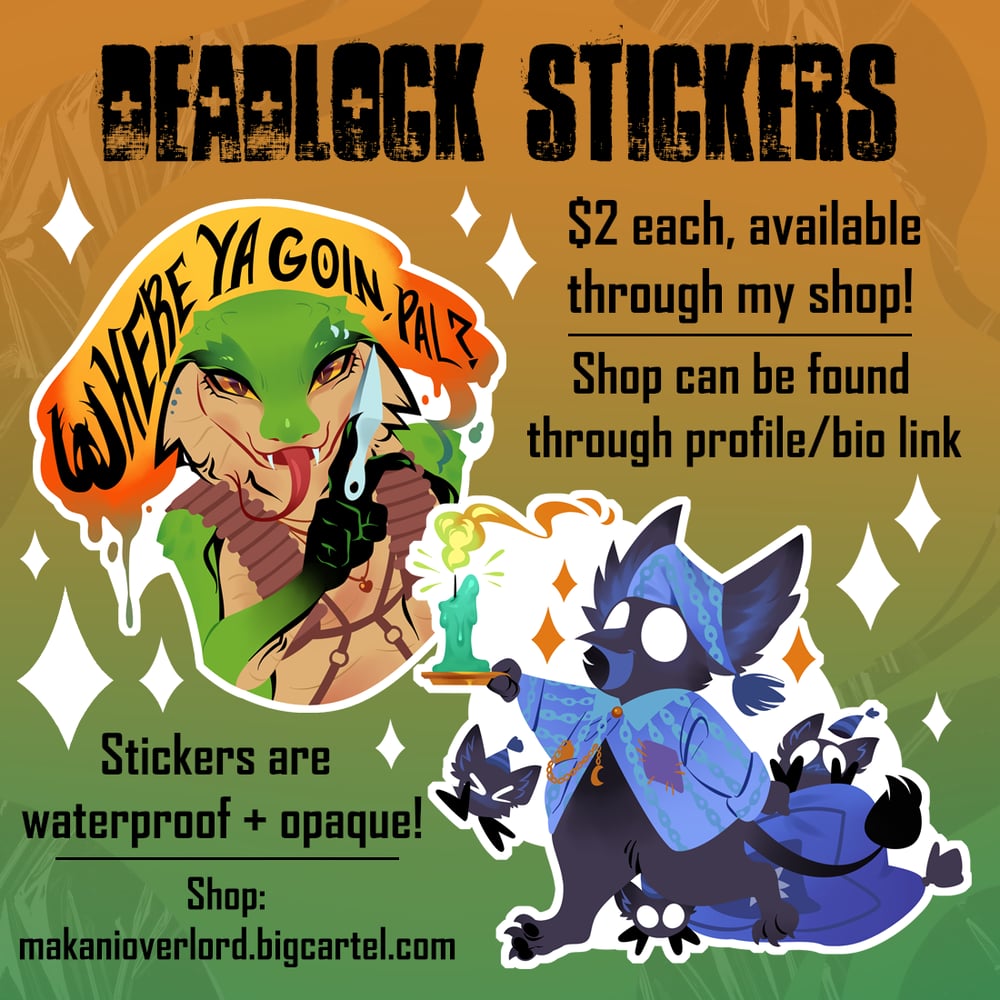 Image of Deadlock Stickers