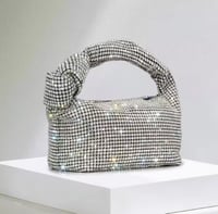 Image 1 of Luxe Knot Bling Bag