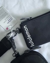 Image 3 of Wristlet Pouch-Black 