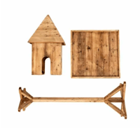 Image 3 of Natural Timber Birdhouse Stand