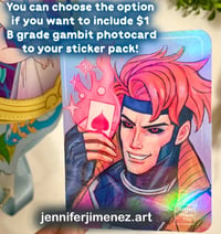Image 2 of Oops stickers! 5 random superhero sticker pack