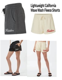 Women’s Lightweight California Wave Wash Fleece Shorts