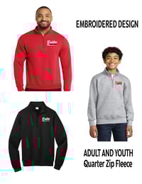 Port & Co™ Core Fleece 1/4-Zip Pullover Sweatshirt