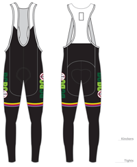 Image 1 of Performance Winter Bib Tights - Border Clarion 1895
