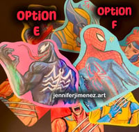 Image 4 of Superhero stickers sketchbook series