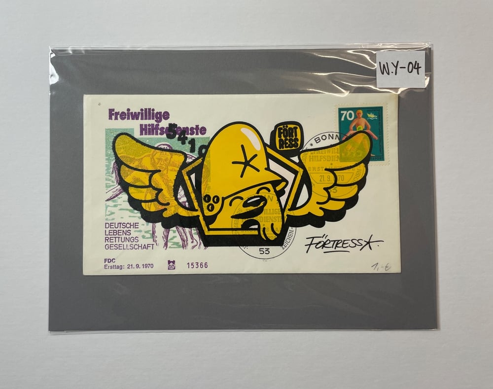 Image of FDC Full Wing Logo Yellow / Print