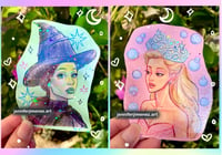 Image 1 of Wicked stickers from my sketchbook series