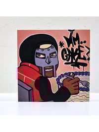 MF Doom Celebration Cake Greeting Card