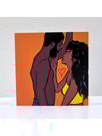 Coupled Up Valentine's Greeting Card