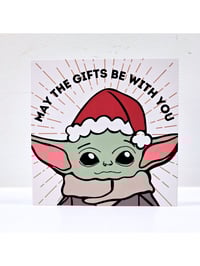 May The Gifts Be With You Holiday Greeting Card