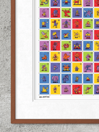 Image 5 of 100 Collective Cosmos Stamp Collection