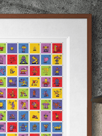 Image 7 of 100 Collective Cosmos Stamp Collection