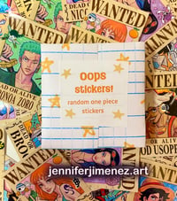 Oops stickers! 5 random pirate stickers pack 