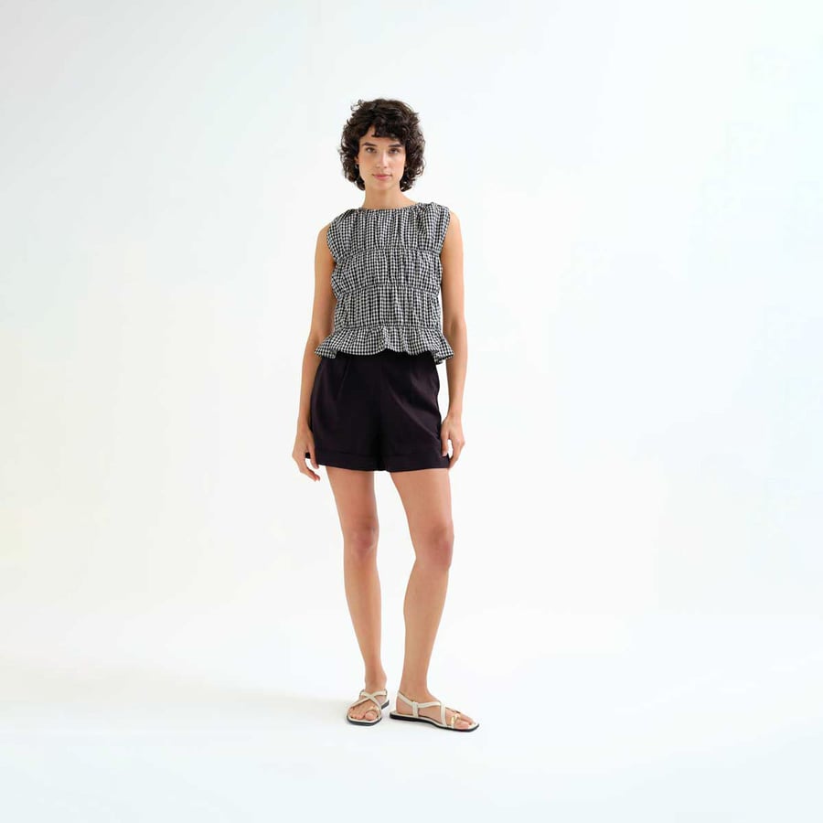 Image of 1-Blusa cuadros vichy
