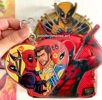 Image 3 of Poolverine epoxy Keychain 