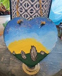 Image 3 of Avebury ~ slate heart 