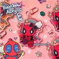 Image 2 of Kitty pool keychain 
