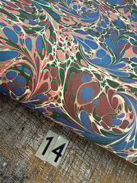 Image 3 of Marbled Paper Assorted  Listing -  Sheets 13-16 (to purchase individually) 