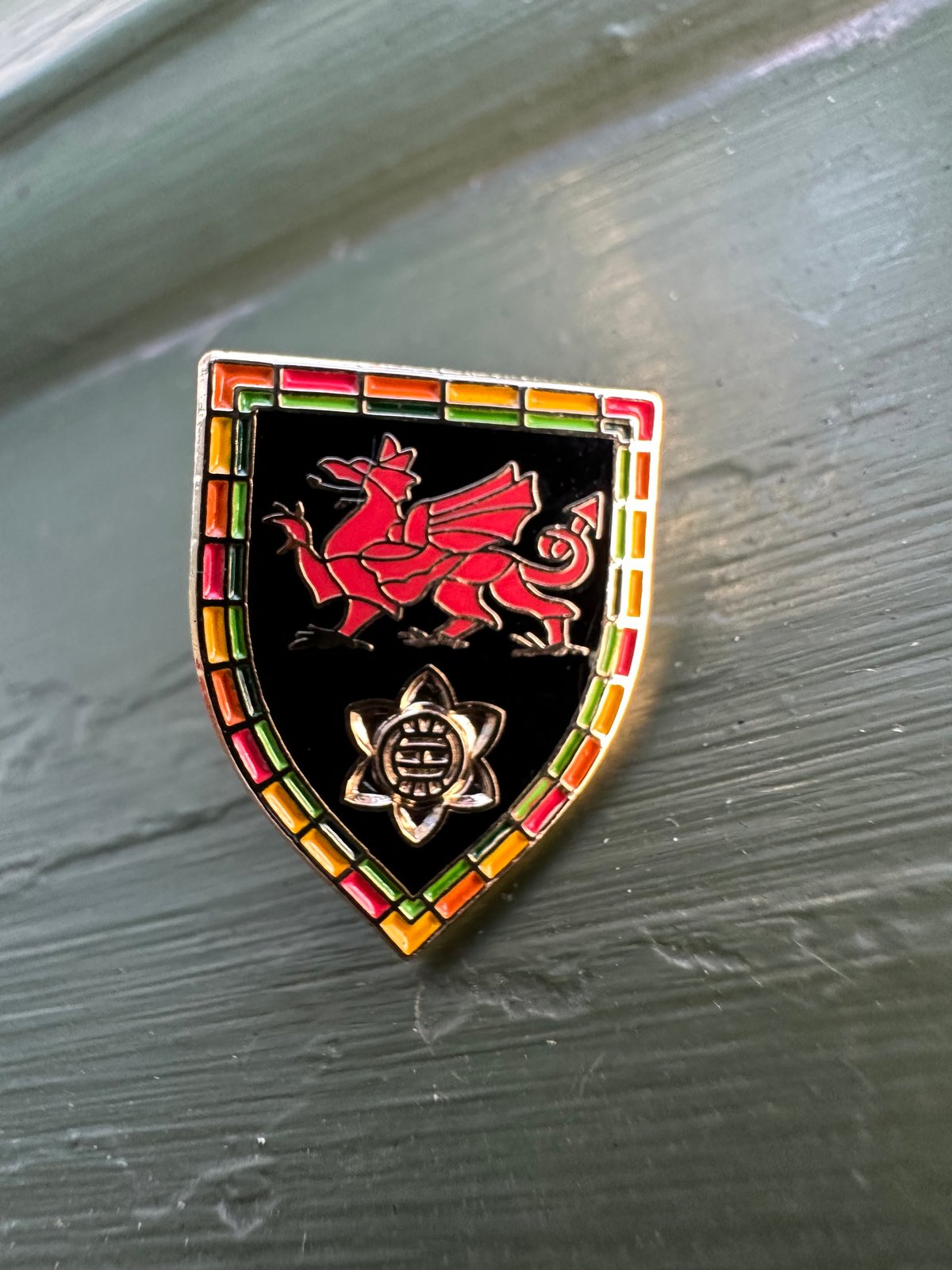 Image of SO58 X Y Ddraig Enamel Pin Badge 