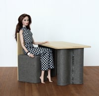 Image 5 of desk and chair set for 13″ dolls