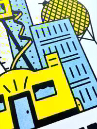 Image 3 of Lets Build Something Risograph