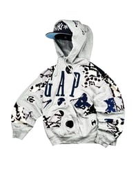 Image 1 of Re-worked 1 of 1 GAP Rewired Chaos Hoodie Size L fits XL