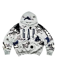 Image 5 of Re-worked 1 of 1 GAP Rewired Chaos Hoodie Size L fits XL