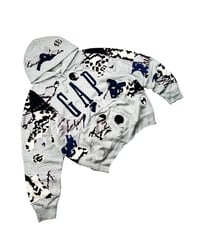 Image 3 of Re-worked 1 of 1 GAP Rewired Chaos Hoodie Size L fits XL