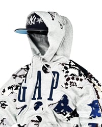 Image 8 of Re-worked 1 of 1 GAP Rewired Chaos Hoodie Size L fits XL