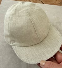 Image 3 of Children Linen Cap – Sand