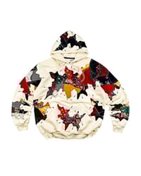 Image 3 of Re-worked 1 of 1 Batik Legacy Patchworks Hoodie Size L / XL