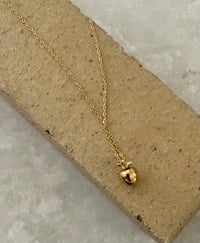 Image 1 of Apple Charm Necklace Stainless Steel