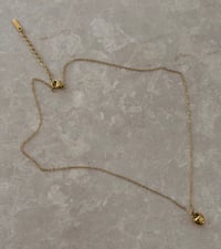 Image 3 of Apple Charm Necklace Stainless Steel