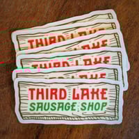 Sticker: Third Lake Sausage Shop