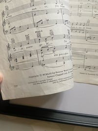 Image 5 of Moon River from Breakfast at Tiffany's, framed 1961 vintage sheet music