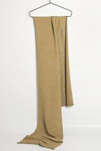 Image 2 of baby alpaca fine wide scarf _ sand