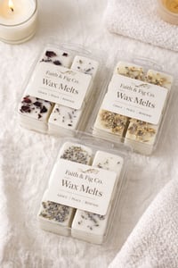 Image 1 of Faith and Fig 6 Cavity Soy Wax Melts