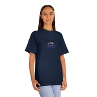 Image 3 of 250th Anniversary Freedom Road Sign Tee — Patriotic American History T-Shirt