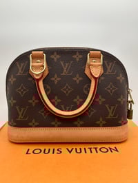 Image 1 of Louis Vuitton Alma BB Monogram Canvas Top Handle Crossbody Bag